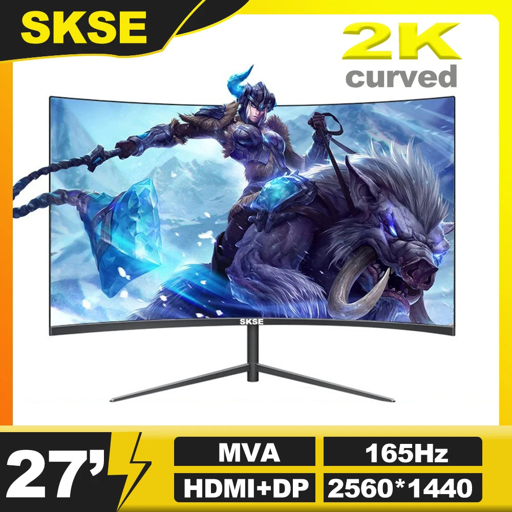 شاشة SKSE 27 بوصة 2K شاشة عرض 165 هرتز