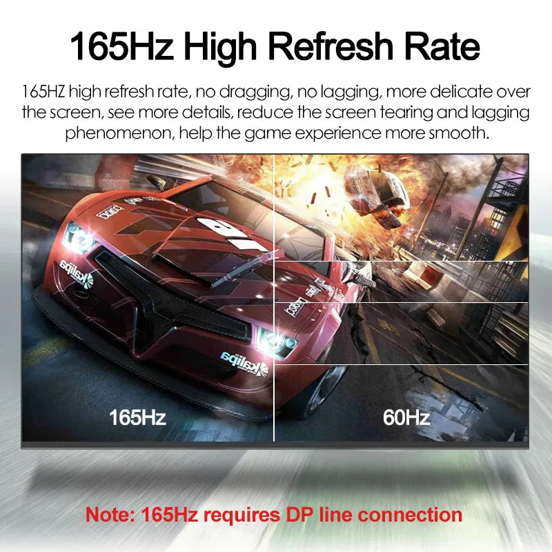شاشة SKSE 27 بوصة 2K شاشة عرض 165 هرتز